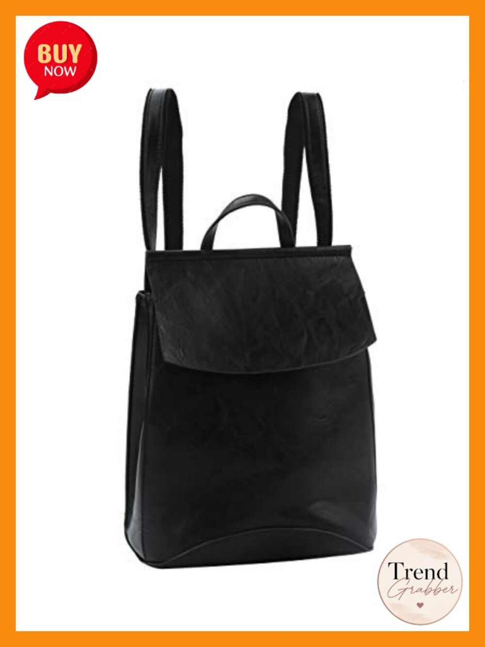 Vegan Leather Convertible Backpack Handbag Travel Daily Shoulder Bag